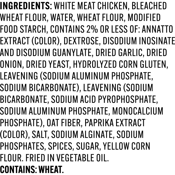slide 10 of 25, Tyson Any'tizers Frozen Crispy Chicken Fries, 26.5 oz Bag, 26.5 oz