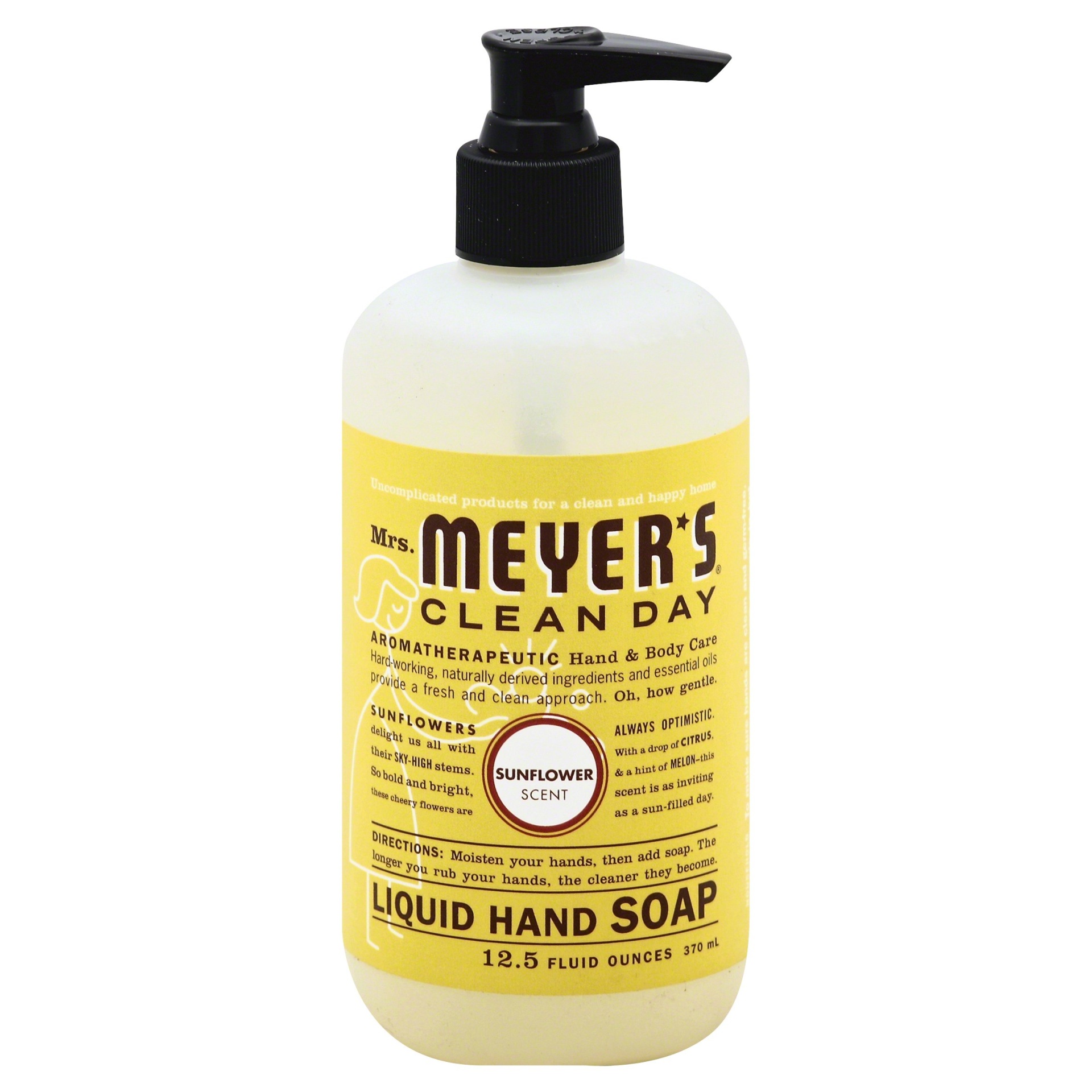 slide 1 of 3, Mrs. Meyer's Clean Day Liquid Hand Soap Sunflower Scent, 12.5 fl oz