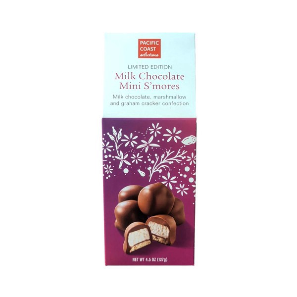 slide 1 of 1, Pacific Coast Selections, Milk Chocolate Mini S'mores, 4.5 oz