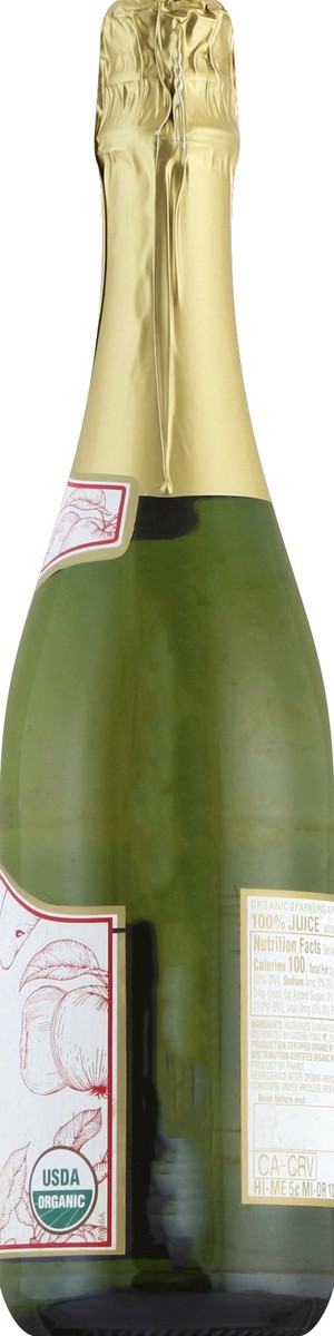 slide 4 of 7, O Organics Sparkling Apple Cider - 25.4 fl oz, 25.4 fl oz