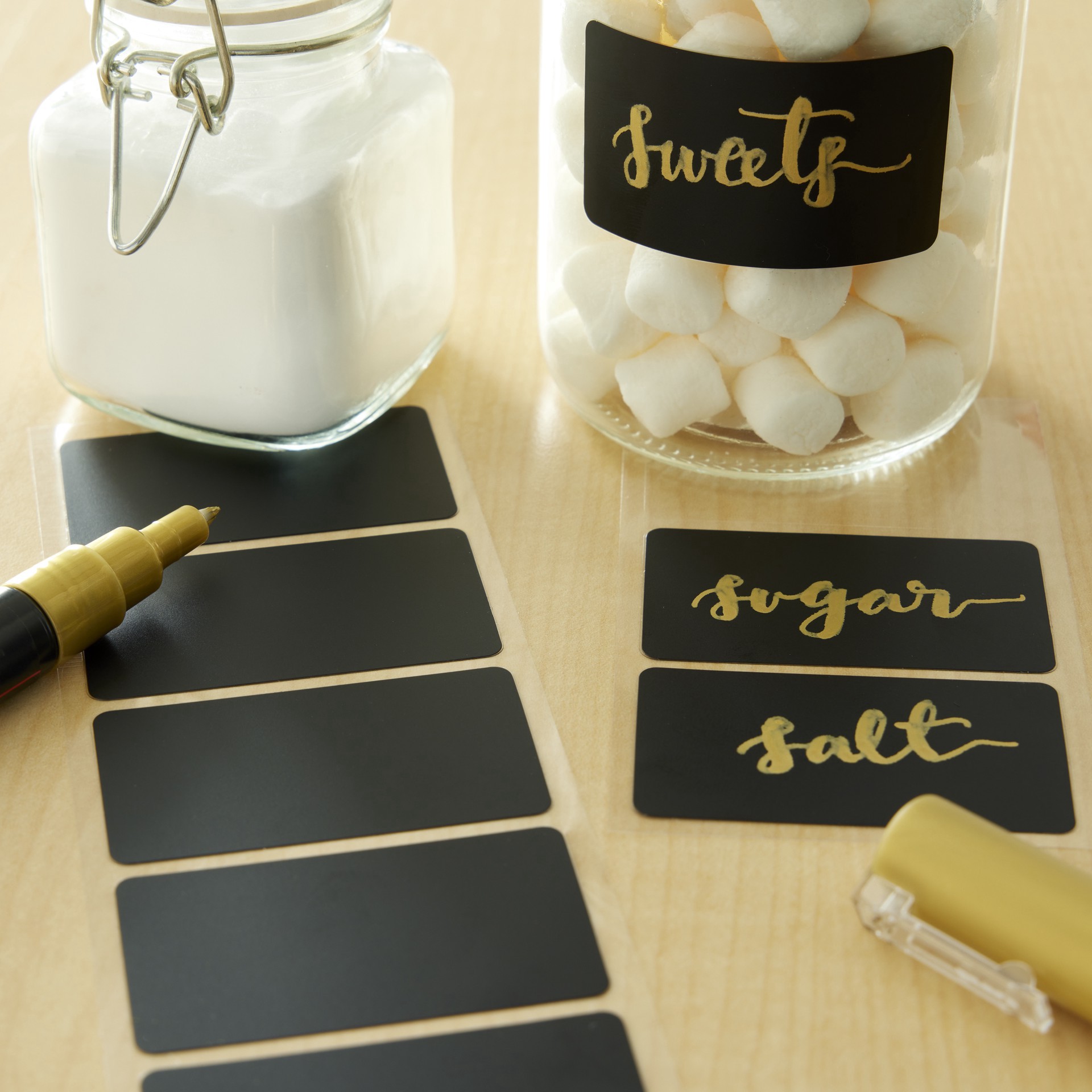 slide 2 of 2, Rectangular Chalkboard Labels By Recollections, includes 10 ct