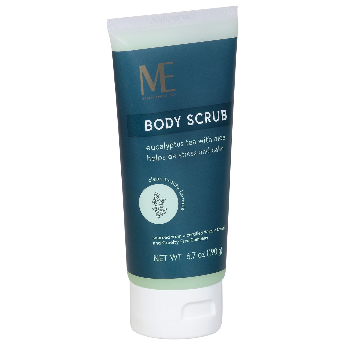 slide 4 of 9, Modern Expressions Eucalyptus Tea Body Scrub 6.7 oz, 6.7 oz