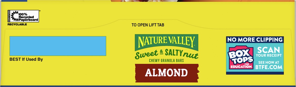 slide 7 of 13, Nature Valley Granola Bars, Sweet and Salty Nut, Almond, 12 Bars, 14.4 OZ, 12 ct