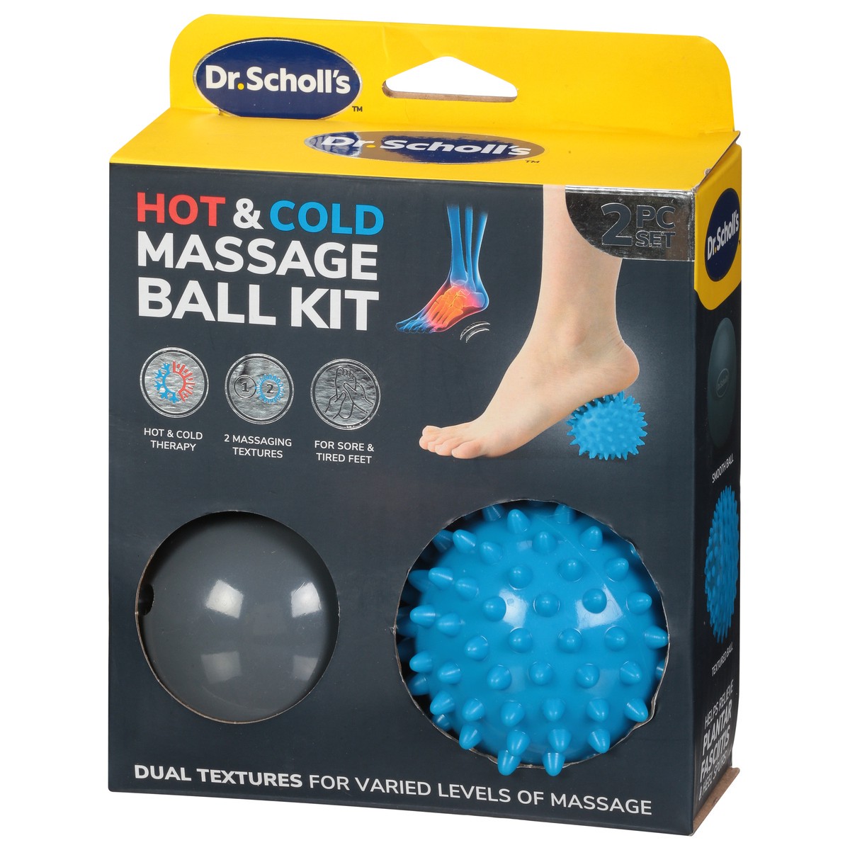 slide 11 of 12, Dr. Scholl's Hot & Cold Massage Ball Kit 1 ea, 1 ct