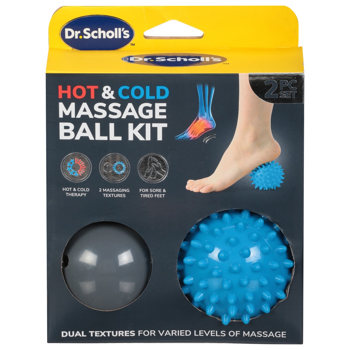 slide 6 of 12, Dr. Scholl's Hot & Cold Massage Ball Kit 1 ea, 1 ct