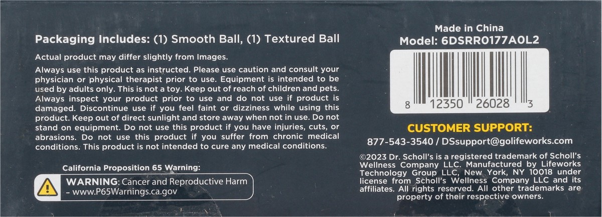slide 2 of 12, Dr. Scholl's Hot & Cold Massage Ball Kit 1 ea, 1 ct