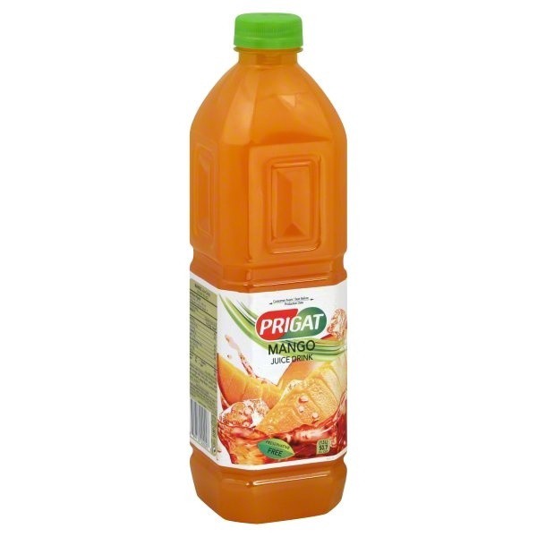 slide 1 of 1, Prigat Mango Juice Drink, 1.5 liter