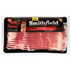 Smithfield Mike's Hot Honey Bacon - 12 oz