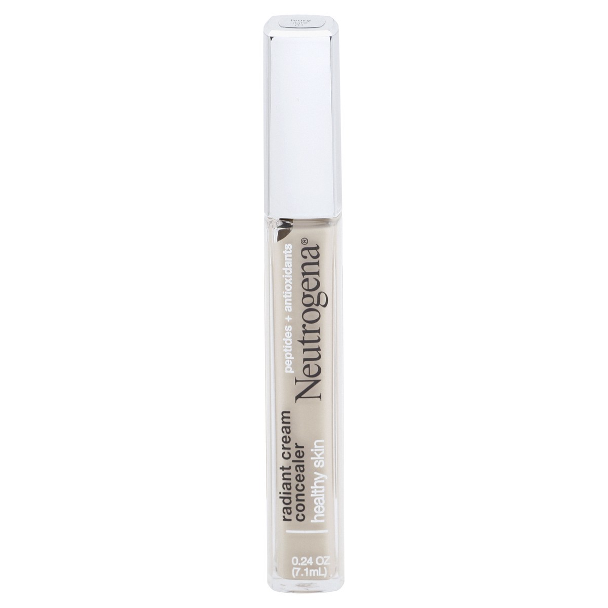 slide 1 of 25, Neutrogena Healthy Skin Radiant Cream Concealer with Peptides + Antioxidants - Ivory Light 01 - 0.24oz, 0.24 oz