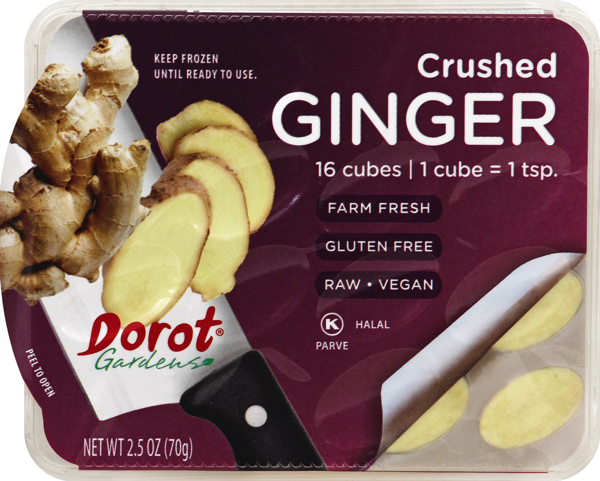 slide 2 of 4, Dorot Gardens Ginger Crushed Cubes 16 Count - 2.5 Oz, 2.5 oz