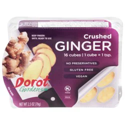 Dorot Gardens Ginger Crushed Cubes 16 Count - 2.5 Oz