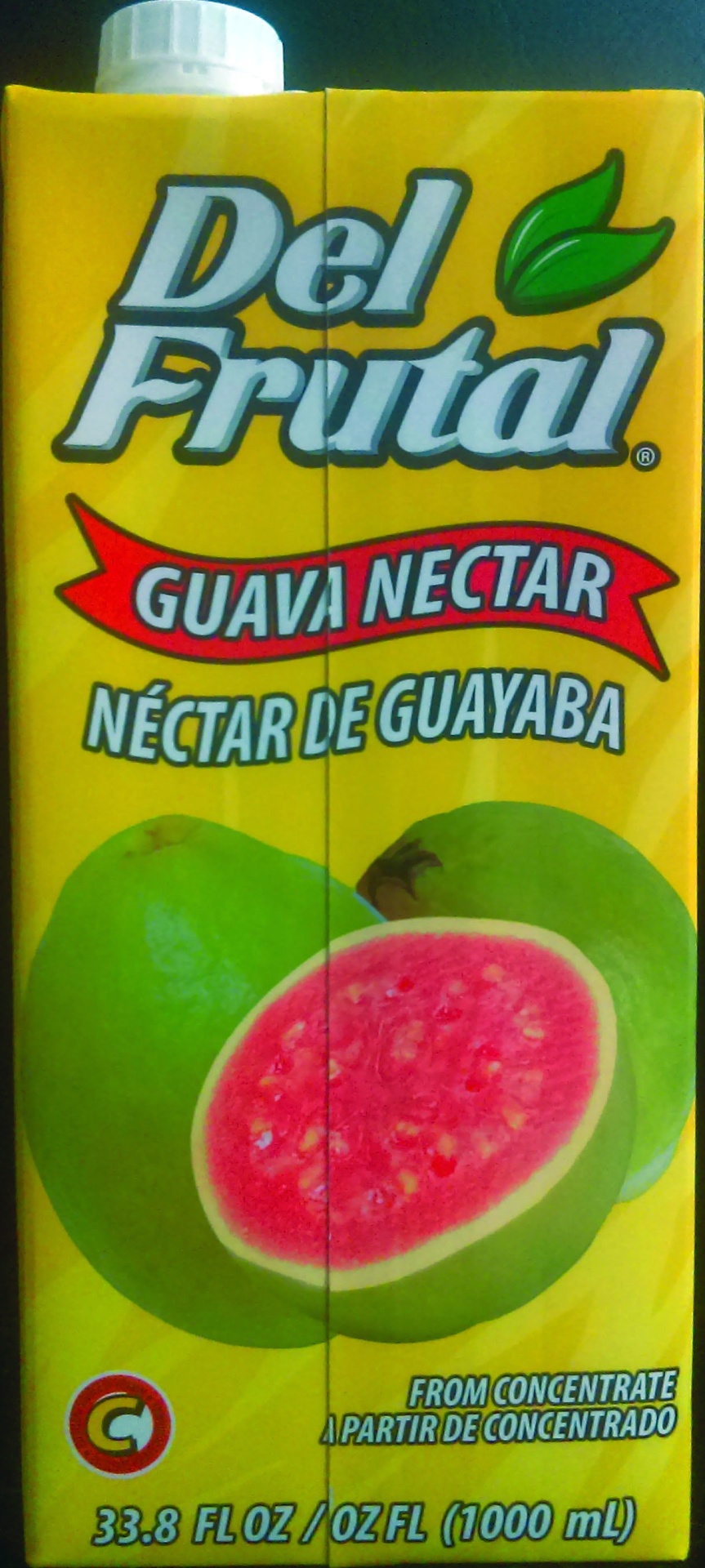 slide 1 of 1, Del Frutal Guava Nectar Liter, 33 oz