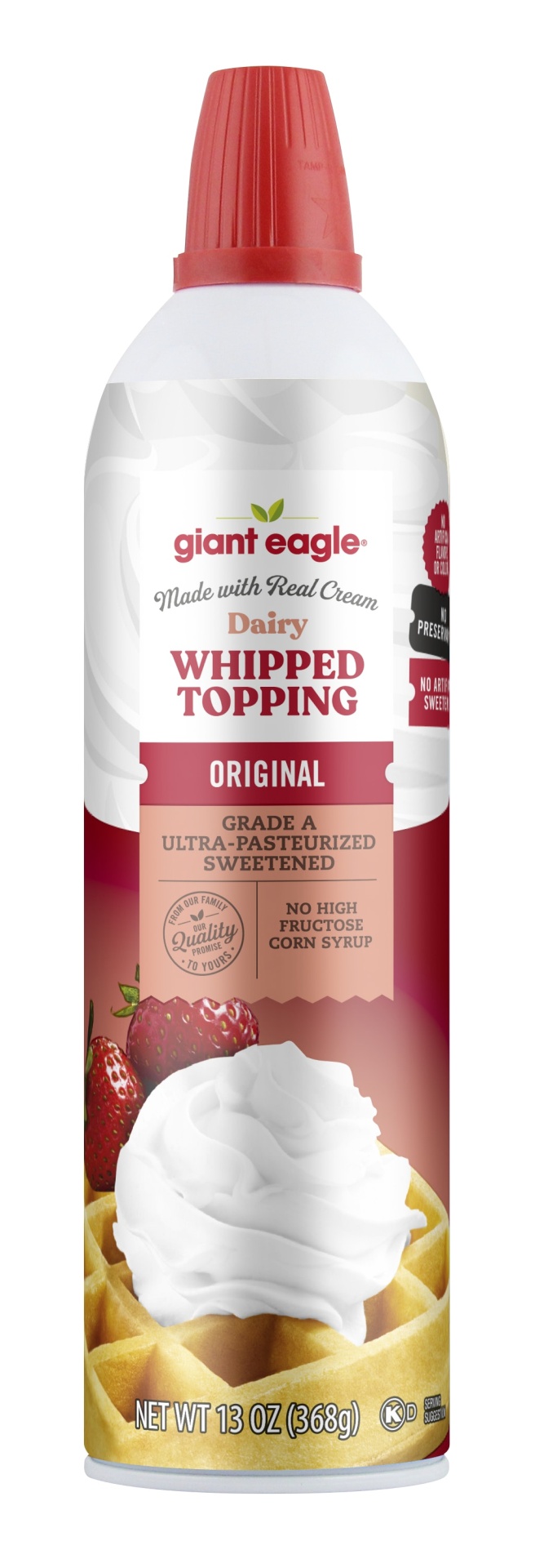 slide 1 of 1, Giant Eagle Dairy Whipped Topping, Original, 13 oz