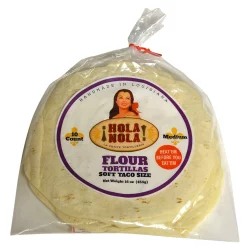 Hola Nola Taco Size Flour Tortillas