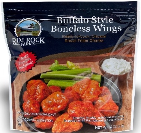 slide 1 of 1, Rim Rock Farms Buffalo Chicken Wings, 2 lb