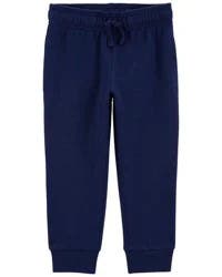 Carter's Baby Pull-On French Terry Joggers Navy 24M