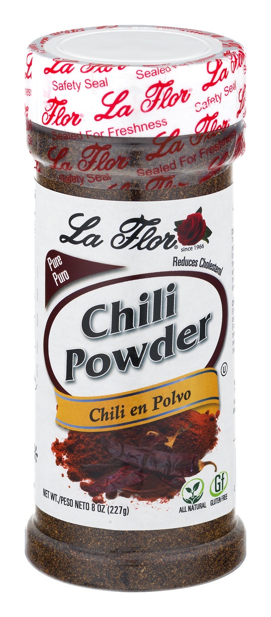 slide 1 of 1, La Flor Chili Powder, 8 oz