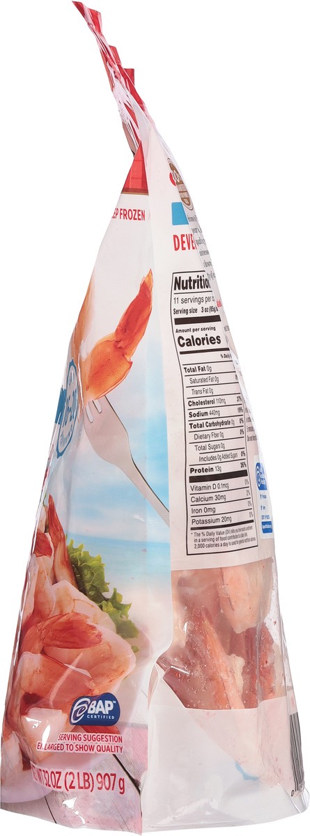 slide 4 of 13, First Street 16/20 Cooked Tail On Shrimp, 2 lb