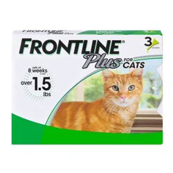 Frontline Plus Flea & Tick Treatment for Cats