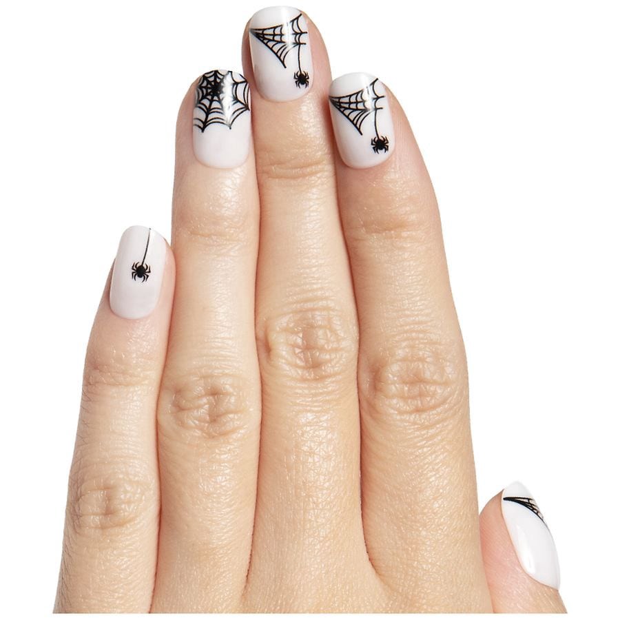 slide 3 of 5, Olive & June Super Stick Mani Press-On Nails Extra Short Squoval, 32 ct