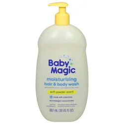Baby Magic Moisturizing Soft Powder Scent Hair & Body Wash 30 fl oz