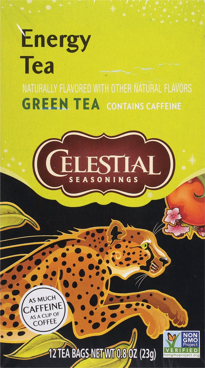 slide 5 of 8, Celestial Seasonings Energy Green Tea Bags-Celestial Seasonings - 12 ct, 12 ct