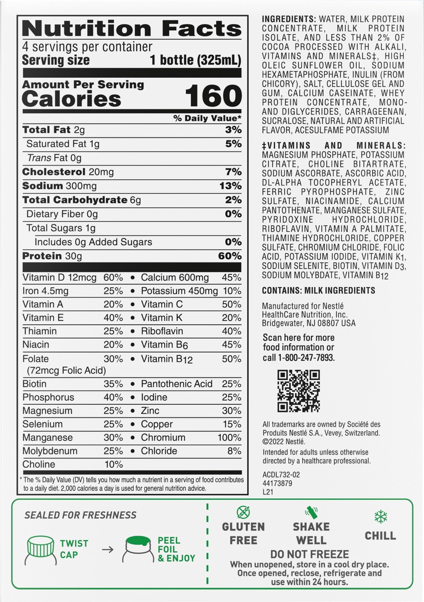 slide 4 of 9, Boost Glucose Control Max Nutritional Chocolate Drink, 44 fl oz