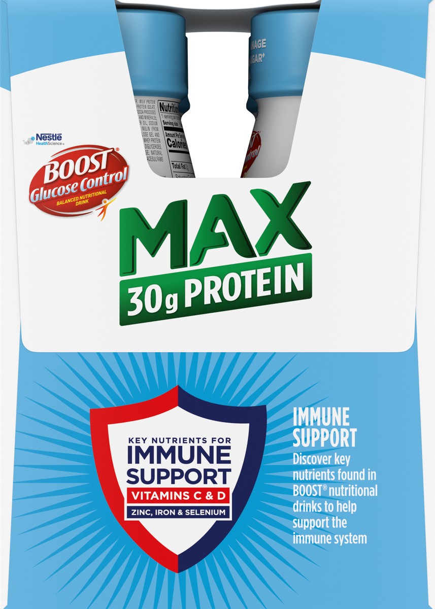 slide 6 of 9, Boost Glucose Control Max Nutritional Chocolate Drink, 44 fl oz