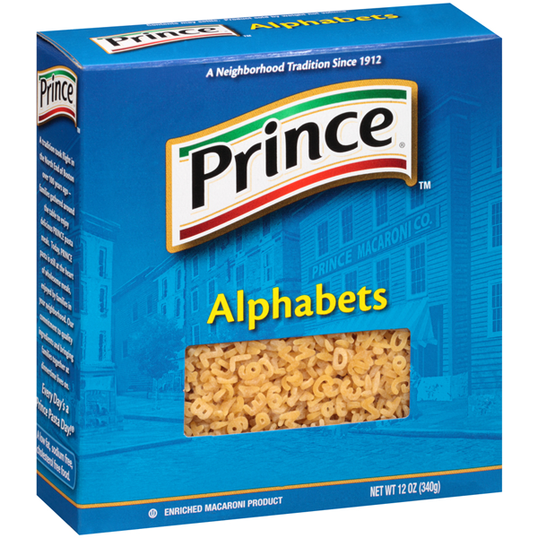 slide 1 of 1, Prince Pasta - Alphabets, 12 oz