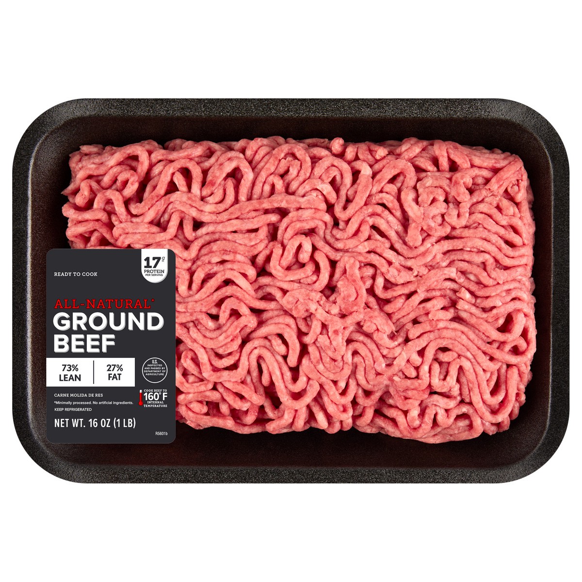 slide 7 of 9, Tyson Ground Beef, 73% Lean/27% Fat, 16 oz