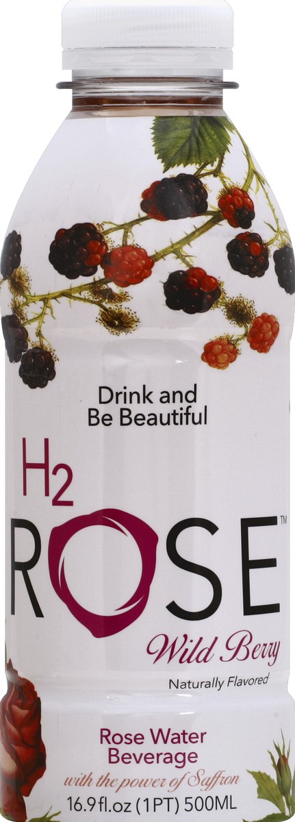 slide 5 of 6, H2Rose Rose Water Beverage 16.9 oz, 16.9 fl oz