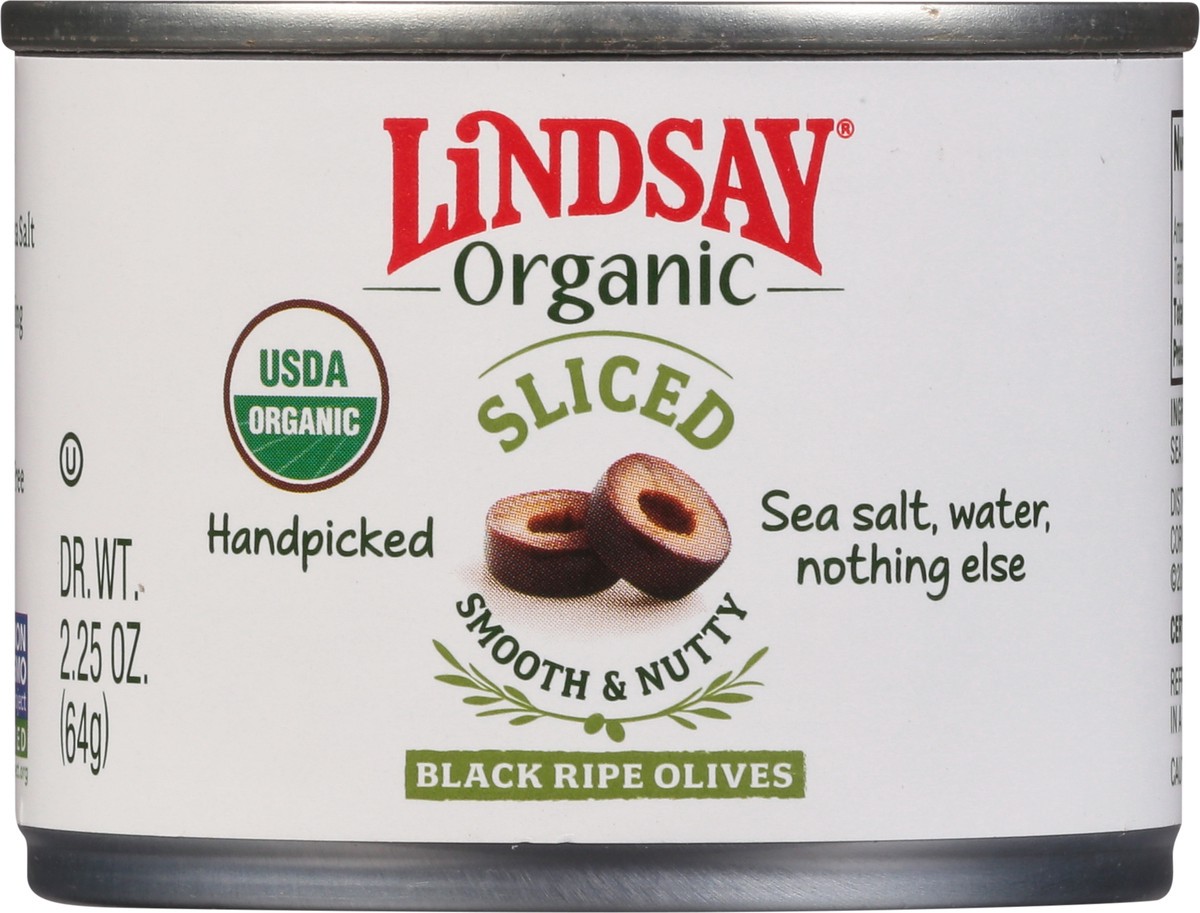 slide 9 of 11, Lindsay Sliced Organic Black Ripe Olives 2.25 oz, 2.25 oz