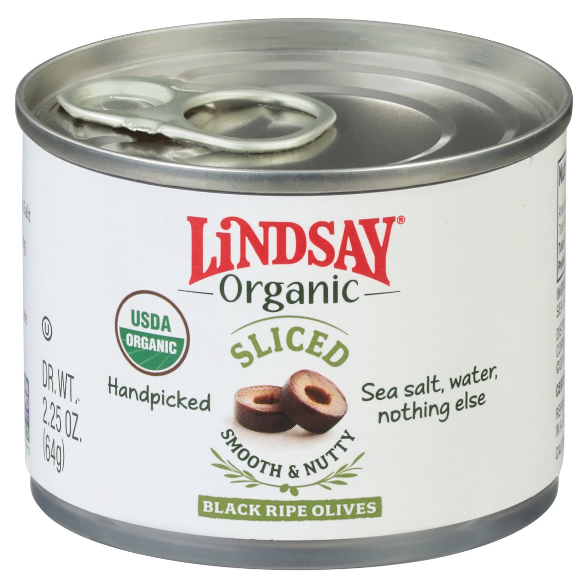 slide 10 of 11, Lindsay Sliced Organic Black Ripe Olives 2.25 oz, 2.25 oz