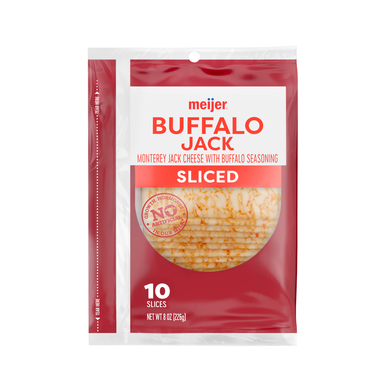 slide 1 of 2, Meijer Buffalo Jack Cheese, 8 Oz, 8 oz