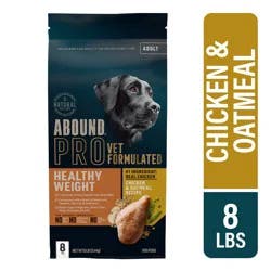 Abound Pro Vet Formulated Healthy Weight Chicken & Oatmeal Recipe Dry Dog Food