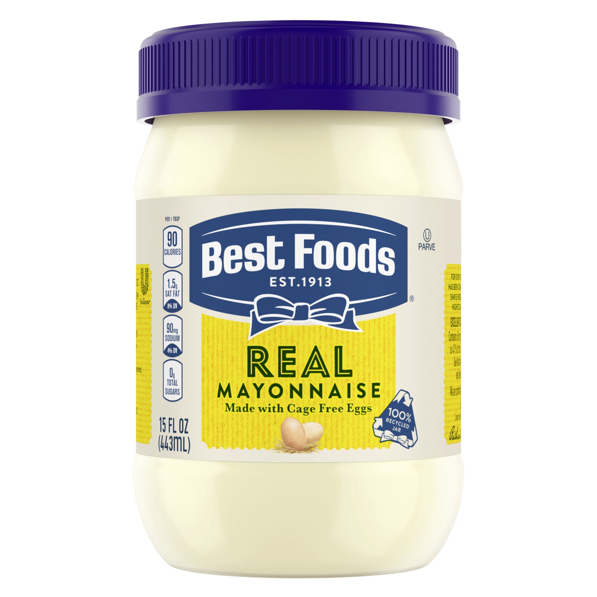 slide 1 of 6, Best Foods Mayonnaise Real - 15 oz, 15 fl oz