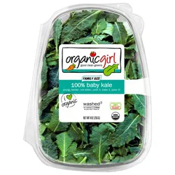 Organic Girl 100% Baby Kale Family Size 9 oz