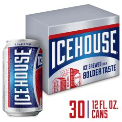 Icehouse American Lager Beer 5.5% ABV, 12 fl oz Cans