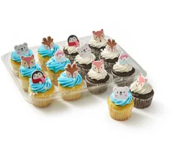 Bakery Fresh Assorted Christmas Cupcakes