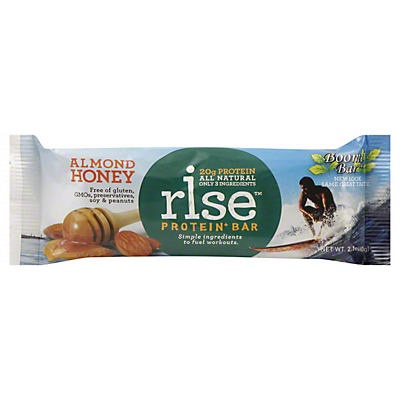 slide 1 of 1, Rise Bar Almond Honey Protein Bar, 2.1 oz