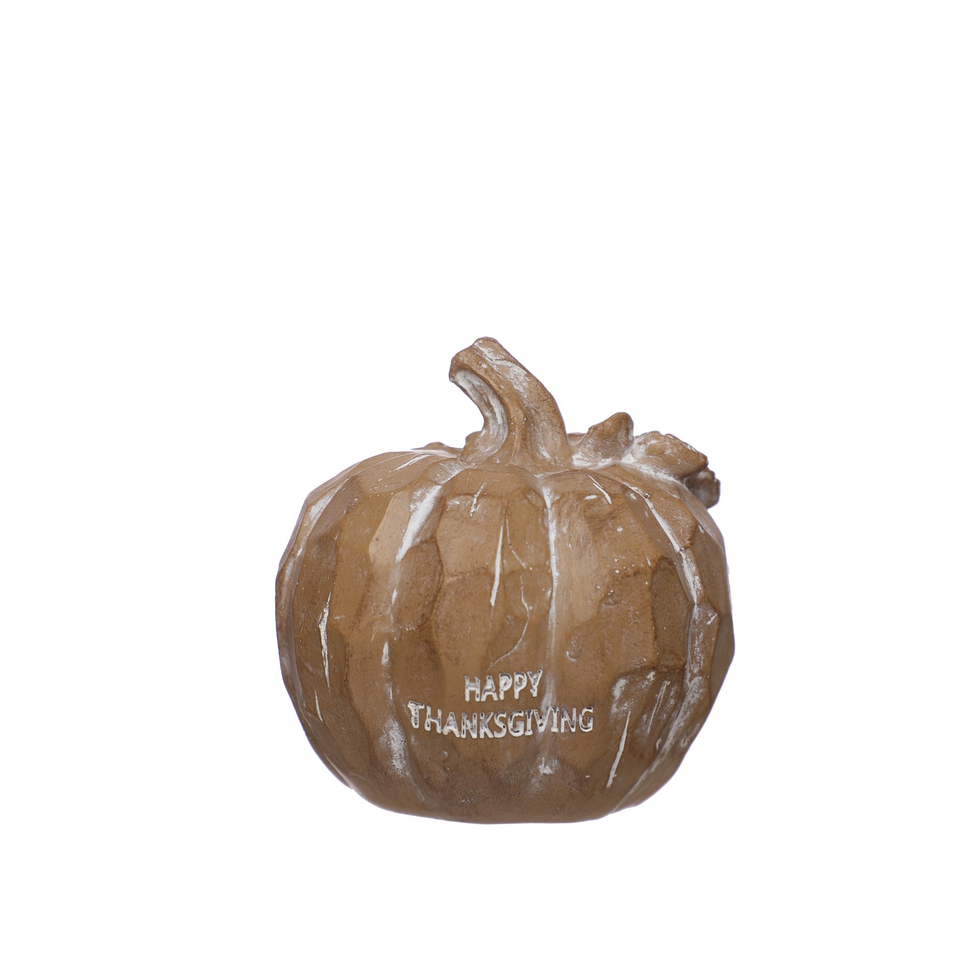 slide 2 of 3, 3.75" Thankful Pumpkin Tabletop Decor By Ashland, 3.75 in