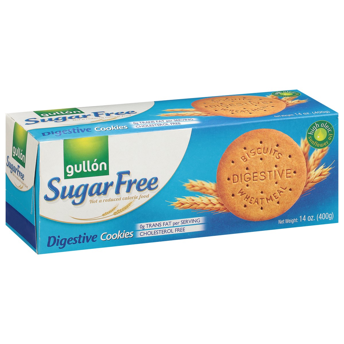 slide 5 of 9, Gullón Sugar free Digestive Cookies 14 oz, 14 oz