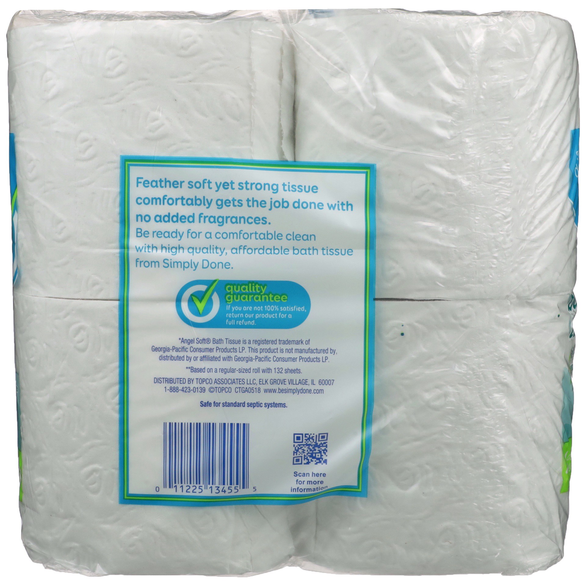 slide 3 of 6, Simply Done AnGel Soft Double Roll Bath Tissue, 8 ct