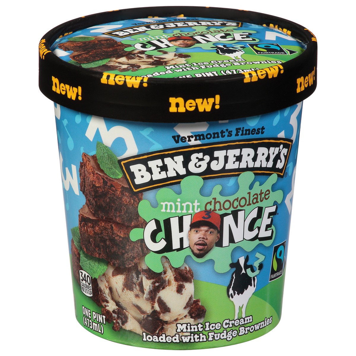 slide 7 of 14, Ben & Jerry's Mint Chocolate Chance Ice Cream 1 pt, 1 pint