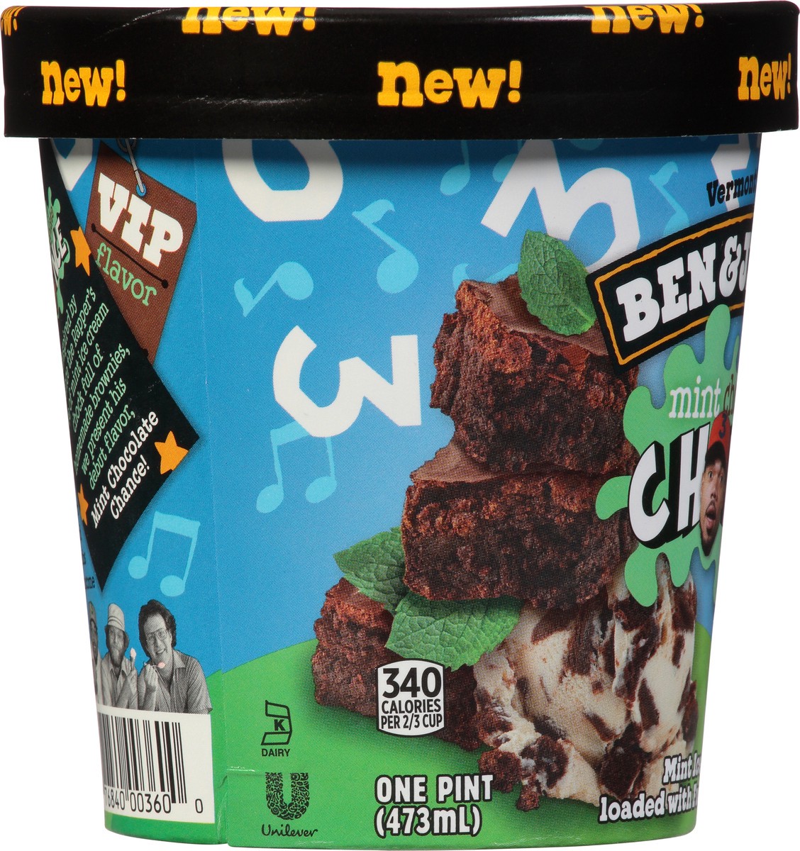 slide 14 of 14, Ben & Jerry's Mint Chocolate Chance Ice Cream 1 pt, 1 pint