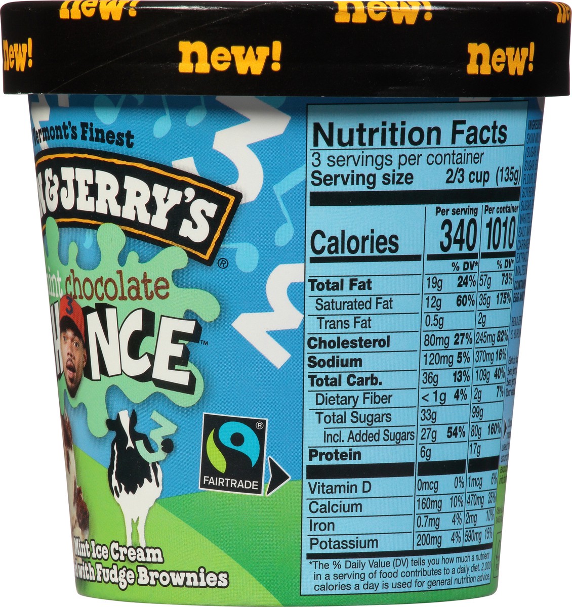 slide 9 of 14, Ben & Jerry's Mint Chocolate Chance Ice Cream 1 pt, 1 pint