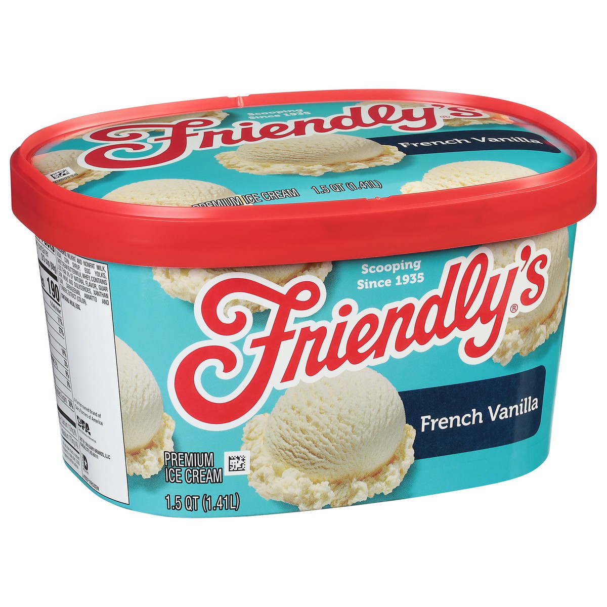 slide 2 of 9, Friendly's Premium French Vanilla Ice Cream 1.5 qt, 1.5 qt