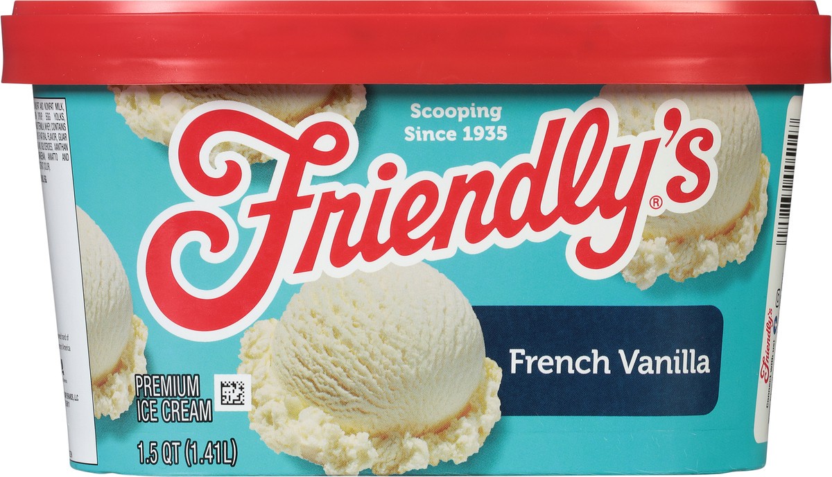 slide 6 of 9, Friendly's Premium French Vanilla Ice Cream 1.5 qt, 1.5 qt