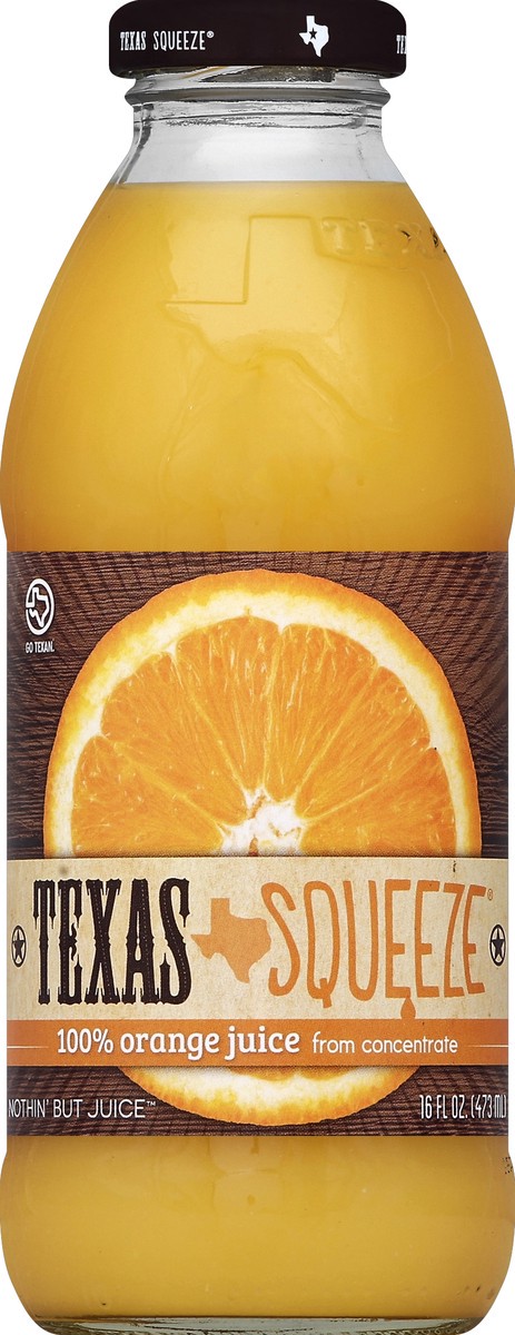 slide 4 of 4, Texas Squeeze 100% Orange Juice - 16 oz, 16 fl oz