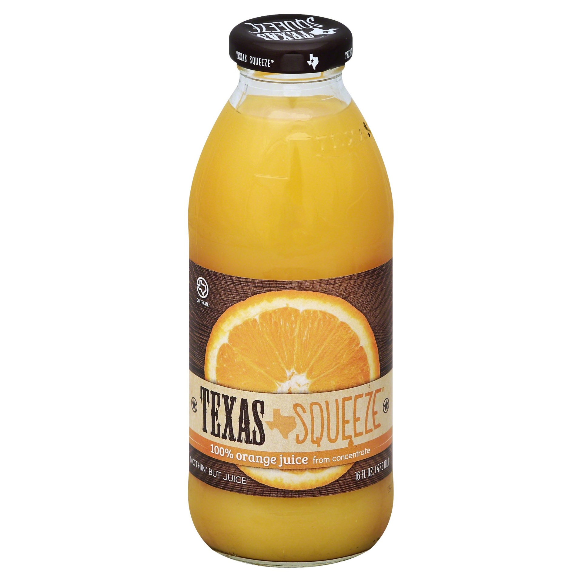 slide 1 of 4, Texas Squeeze 100% Orange Juice - 16 oz, 16 fl oz